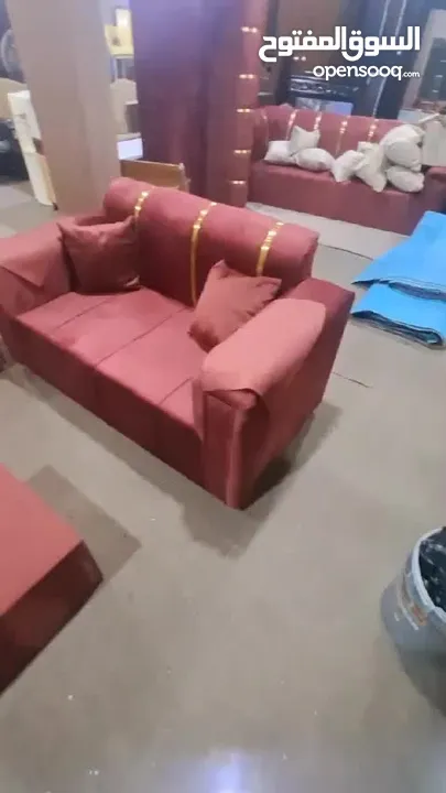 طقم كنب خشب لاتيه