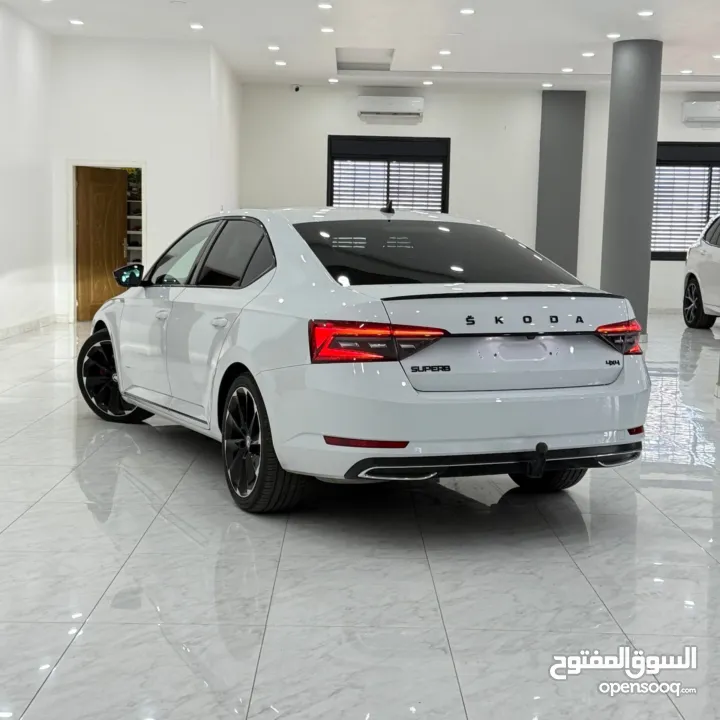 اسكودا سوبيرب سبورت لاين فل الفل ŠKODA SUPER B SPORT LINE FACE