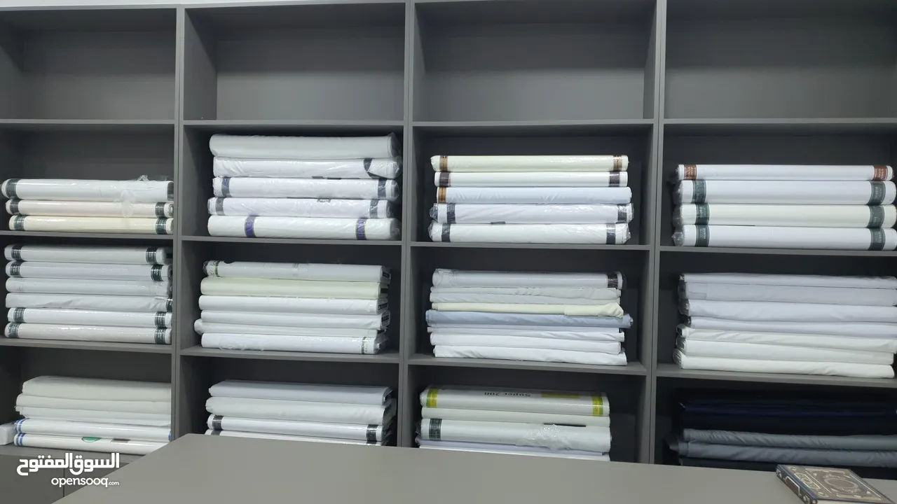 خامات لخياطة الثياب الرجالية (جديدة و مستخدمة)