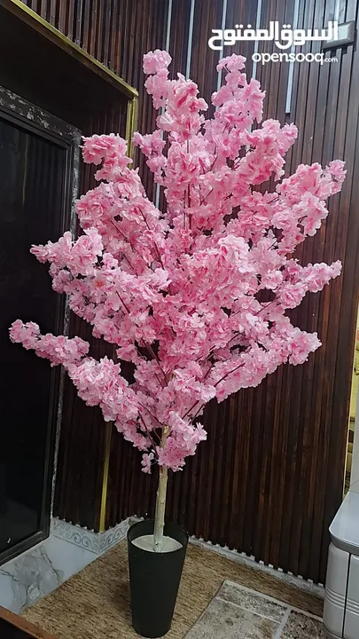 شجر صناعي بالوان المميزه وأسعار منافسه