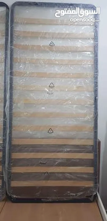 ‏WOODEN BED (FRAME) / ‏(New )WOODEN BASES /  METAL SUPPORT (New)