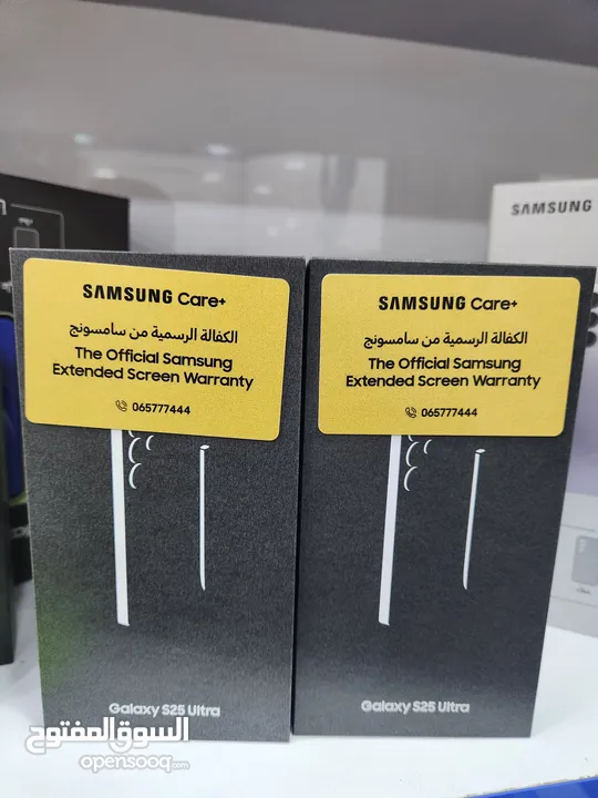 Samsung S25 ultra 1TB jet black كفالة الوكيل الرسمي BMS
