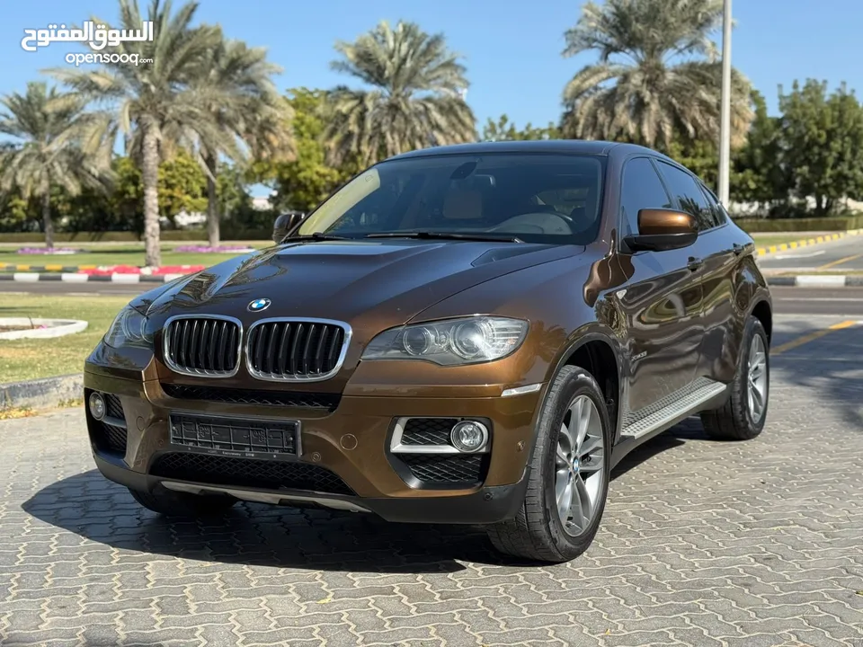 BMW x6 2014 full option GCC