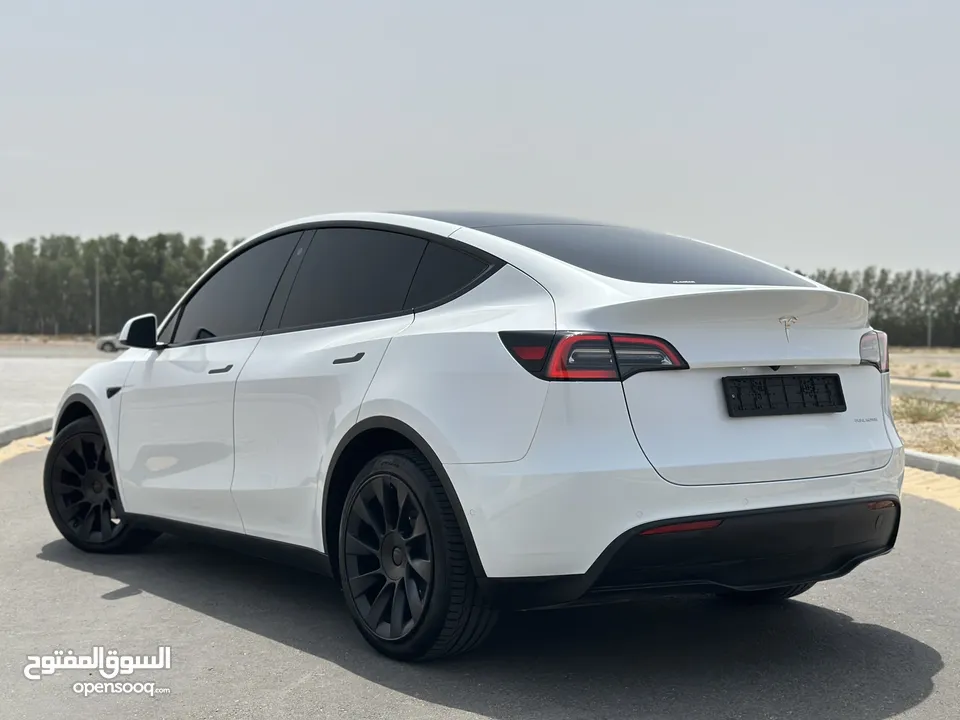 TESLA MODEL Y LONG RANGE GCC UNDER WARRANTY TOP OPTION EXCELLENT CONDITION