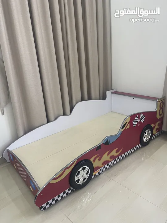 سرير سيارة فردي للأطفال استخدام بسيط جدا