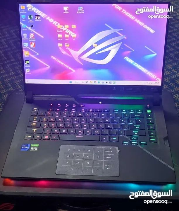 جيمنج لاب توب نظيف جدا gaming laptop very clean