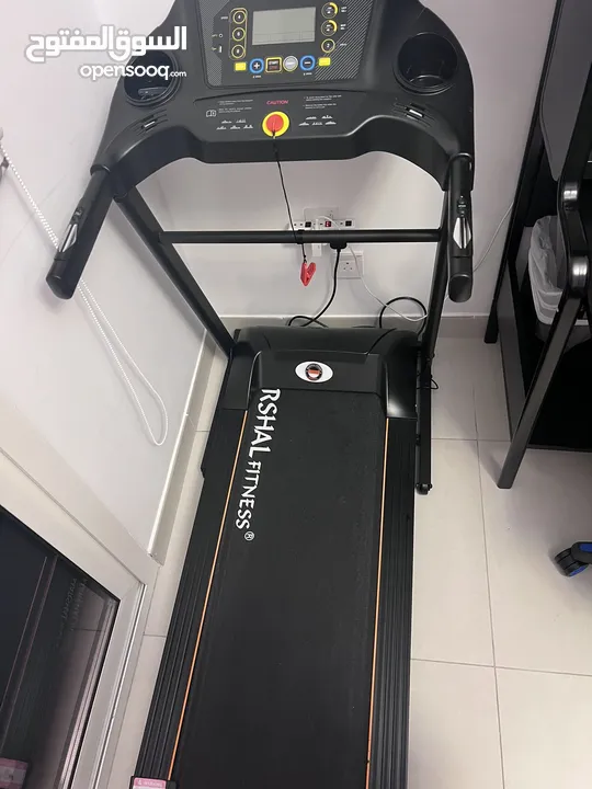 Marshal fitness home treadmill with LCD Display