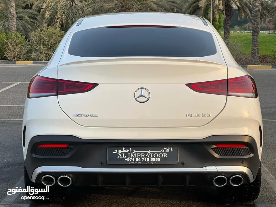 GLE 53 AMG COUPE 2020 GCC NO ACCIDENT