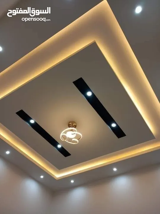 ديكورات داخلية تخص جبص بورد وكافة اعمال الصيانه المنزليه والشقق الفندقية فلل اسكانات تنفيذ كافةأعمال