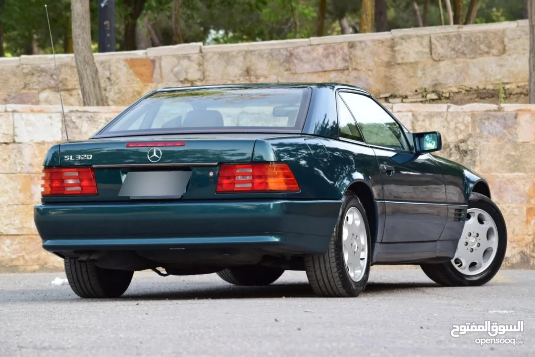 Mercedes SL320 1995 بحالة الوكالة