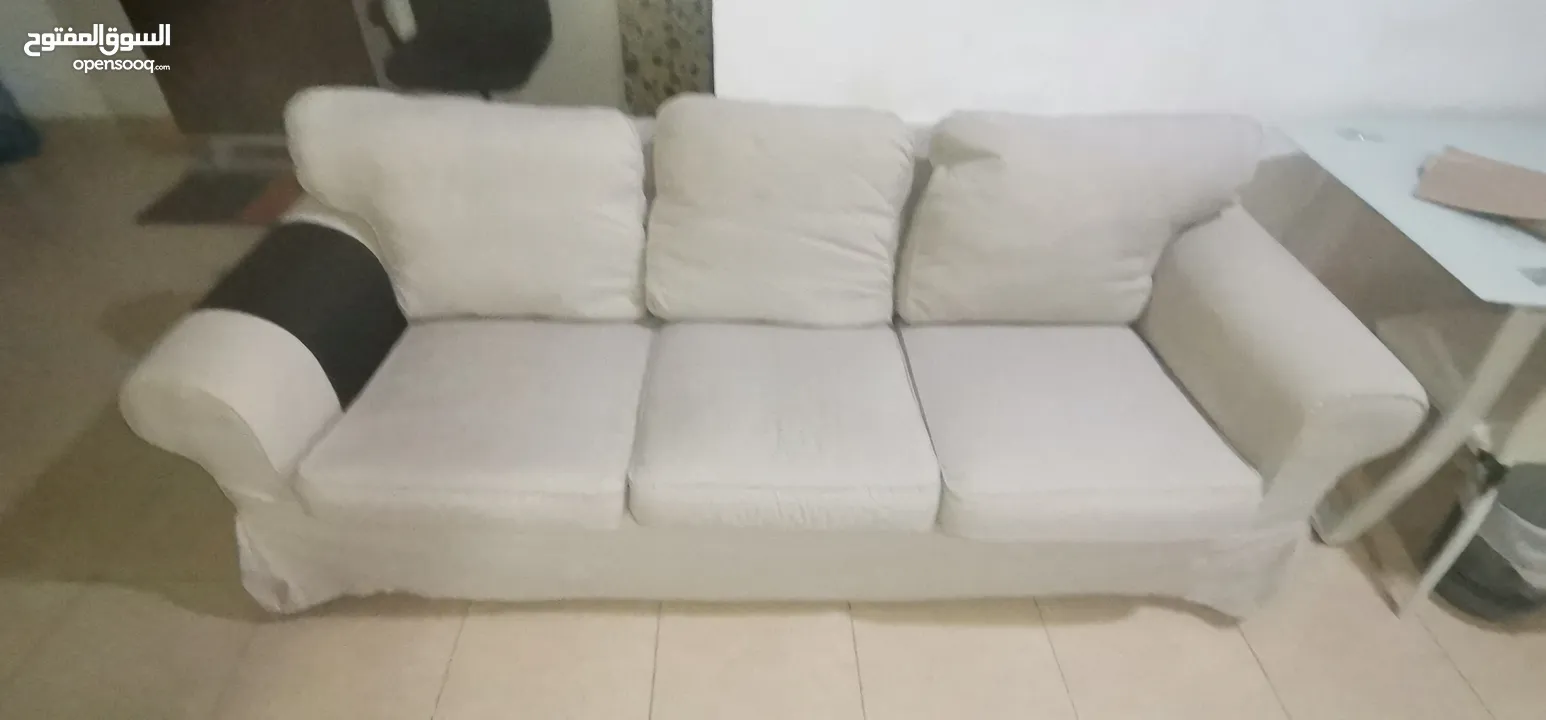 كنبة اكيا 3 مقاعد ikea sofa ektorp 3 seater