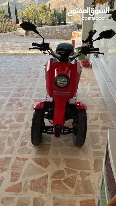 Electric scooter (DOOHAN-iTANK) 3000 watt.(for sale in salt city).السلط