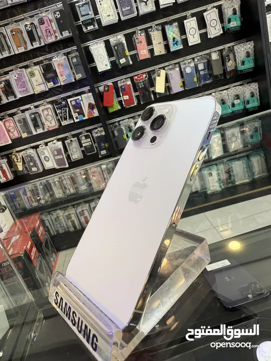 iPhone 14 Pro Max 128GB 94% مدخل خط  متوفر 3 الوان  تب نضافة مش مفتوح ولا مغير فيه اي اشي