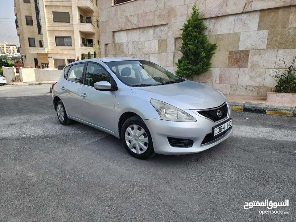 NISSAN TIIDA 2014 يابني اصلي