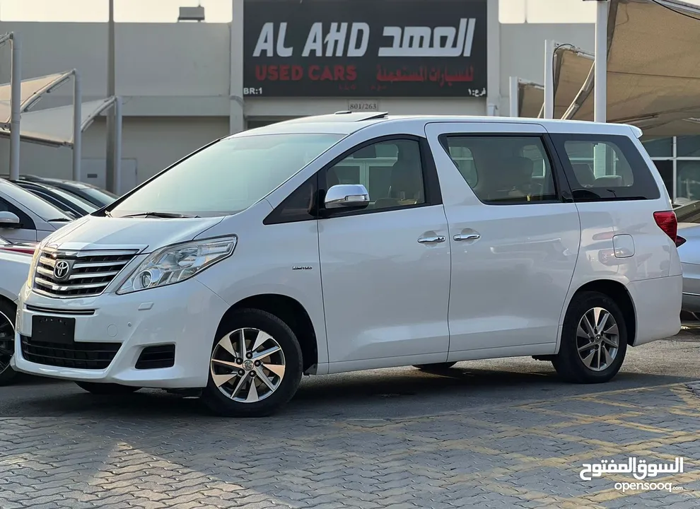 TOYOTA ALPHARD LIMITED 2015 GCC FULL OPTION VIP