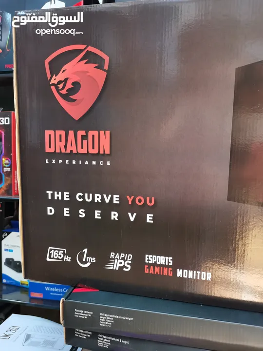 عروض نار  عنا غيـــر جديد كفاله عام Dragon 24 INCH 165HZ 1MS IPS