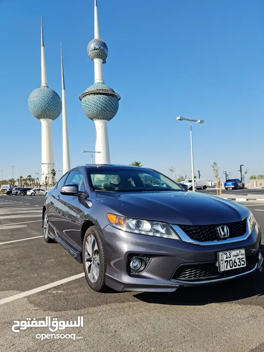 HONDA ACCORD COUPE 2015 حالة نادرة صبغ وكالة  سيرفيس منتظم  فل بدي كيت  سبويلر  وتواير ميشلان جديد