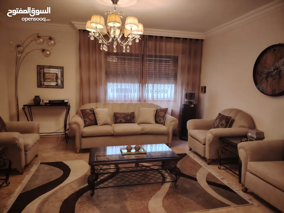 شقة مفروشة فاخرة للايجار الجبيهة