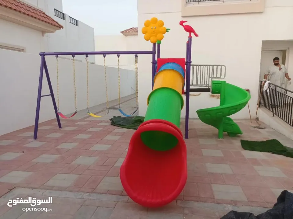 Brand new toys slides trampoline swings for children