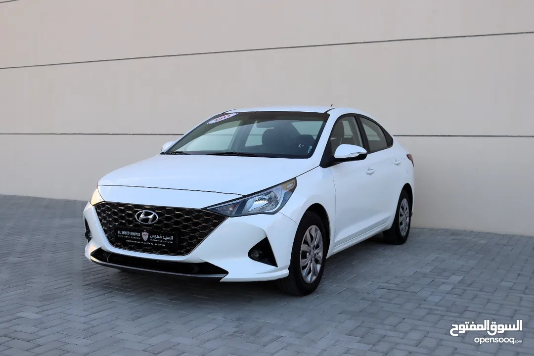 HYUNDAI ACCENT 2022 GCC EXCELLENT CONDITION WITHOUT ACCIDENT