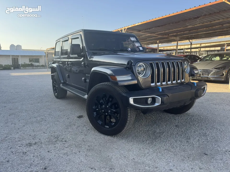 Jeep wrangler 2022 Sahara 4xe plugin