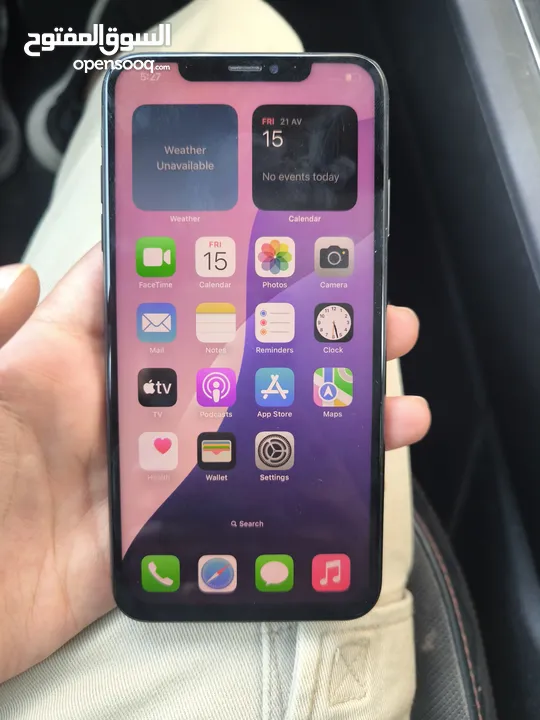 ايفون XS Max 256Gb لون اسود