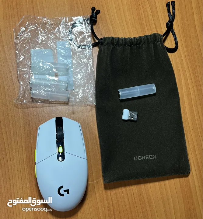 سماعة logetech g435 وماوس logetech g305