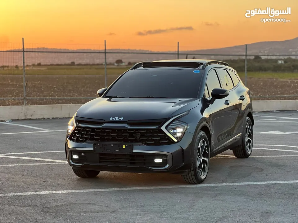كايا سبورتاج  2022 فل الفل فتحة سقف  2x4 ///240Hp بنزين + كهرباء  ( Haybrid) 1600cc