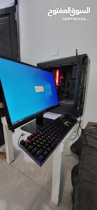 Pc Gaming- بيسي العاب سعر عررطه البيع لدواعي السفر المستعجلل