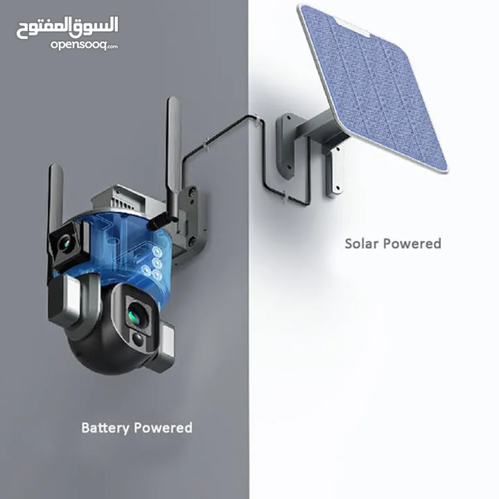 camera 4G with solar system