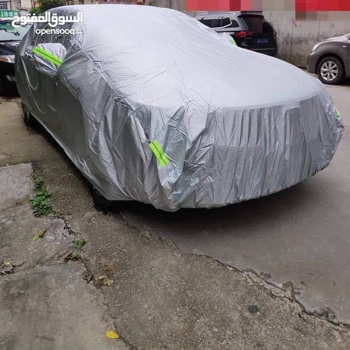 غطاء_سيارة ووتر بروف المبطن الثقيل  احمي سيارتك من كل العوامل الخارجية  ضد الشمس والمطر و الغباااار