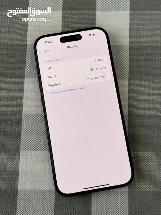 iPhone 15 pro 128GB space gray used like new