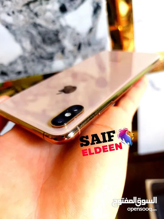 IPHONE XS MAX 256  GOLD حالة زيروو