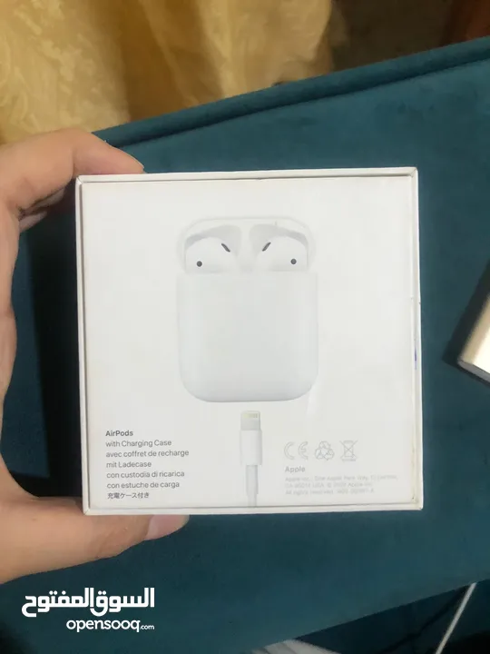 AirPods 2 بحالة الوكاله