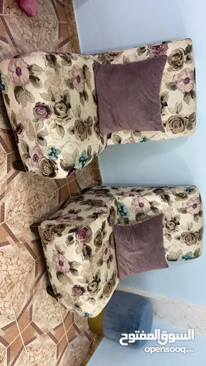 طقم موريس مع طاولة وسط