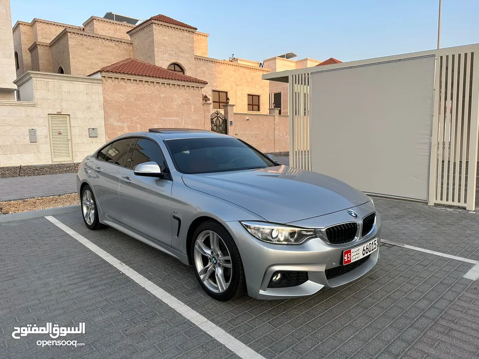 للبيع ((BMW 420))  M توين توربو (جراند كوب) خليجي  - موديل 2016