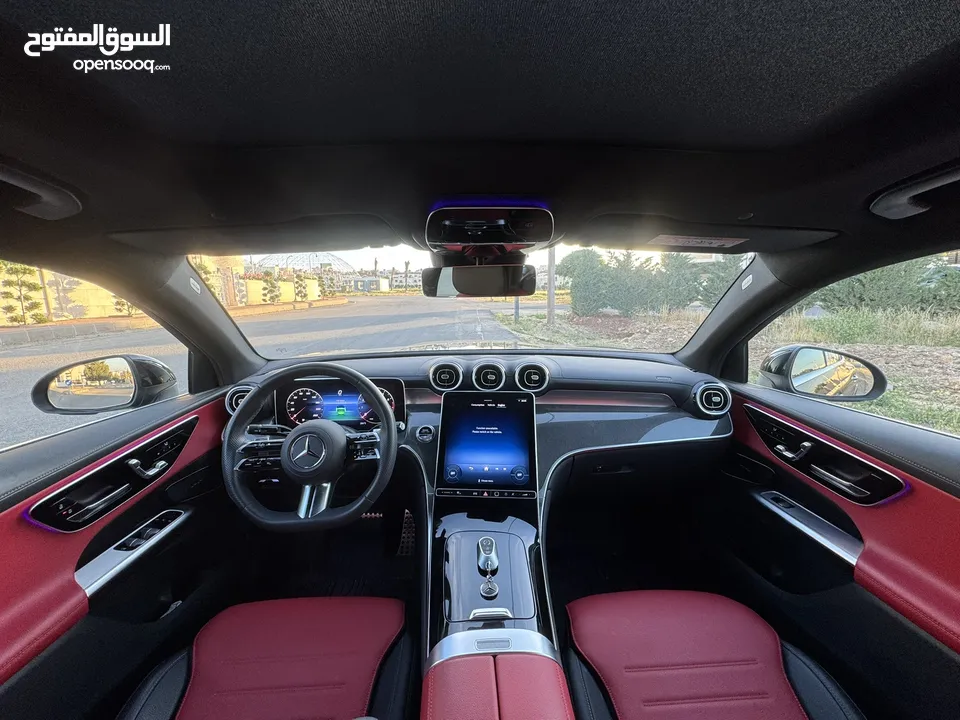 مرسيدس GLC200 2024 تحت كفالة غرغور فحص كامل بدون حوادث