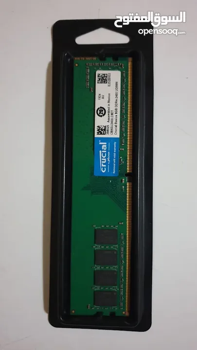 Crucial RAM 8GB DDR4 2400 MHz للبيع