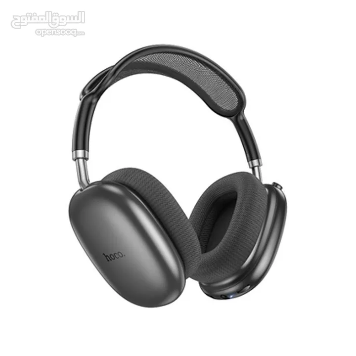 Hoco W55 Plus (ANC) سماعات هوكو  مع خاصية غزل الضوضاء المحيطة و ساعات تشغيل تصل الى 65 ساعة متواصلة