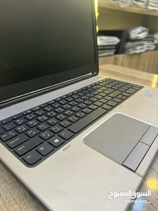 Hp i5 رام 8 ssd 256 شاشة حجم 15.6  جهاز نخب ومعدني وسريع جدا وبسعر حرق ومنافس