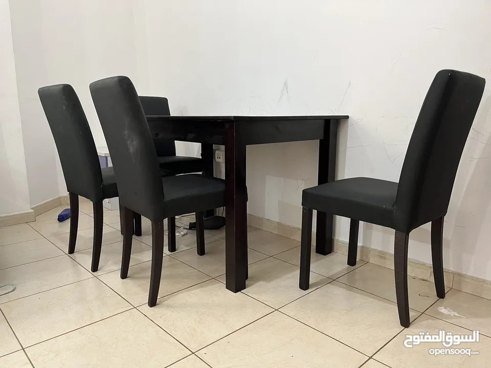 Dining table with 4 chairs