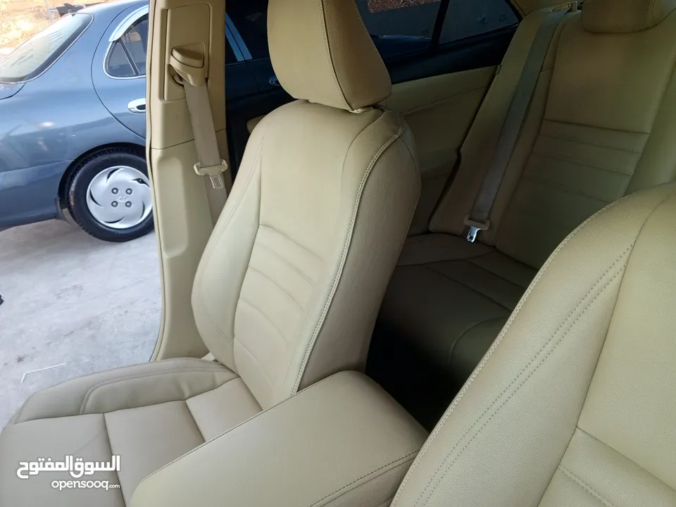 تويوتا كامري هايبرد موديل 2015 فحص كامل أعلى صنف بالاضافات XLE بحالة الوكالة.