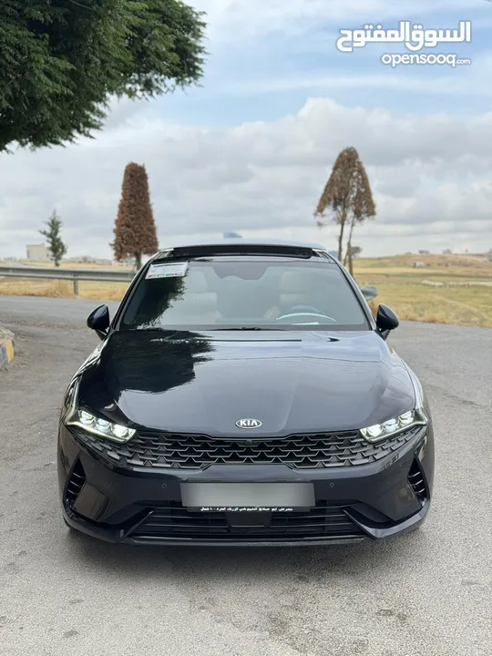 دفعه تبدآ 6500(قابل للبدل) كيا5 2021 VIP ليميتد فل كامل وارد كوري جمرك جديد فحص كامل كلين تايتل