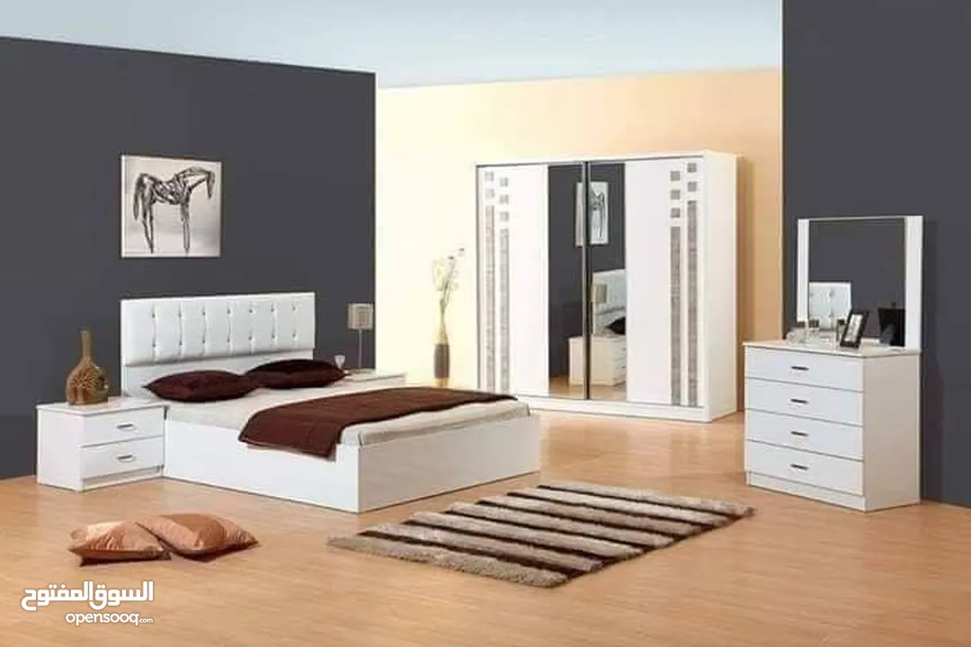 غرفة نوم تركي  ماستر وشباب تحريف ماكنه كفاله 3 سنوات