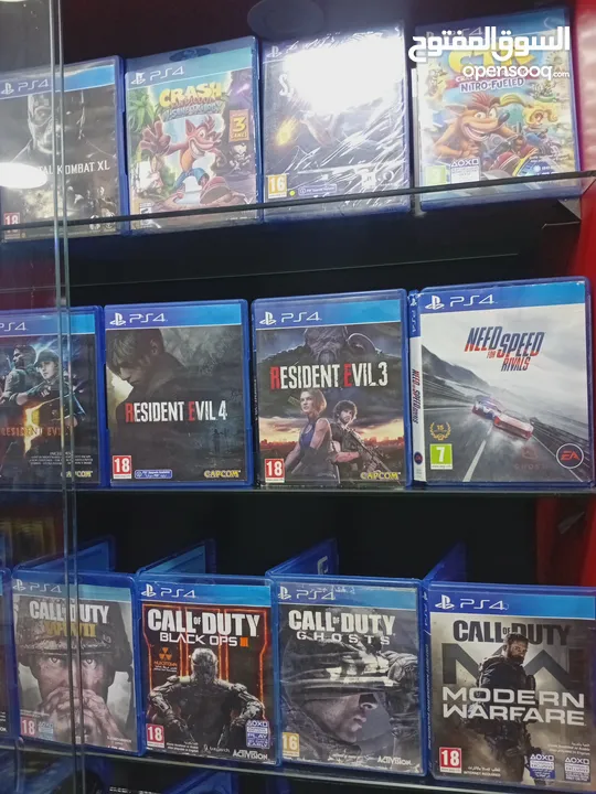 سيديات بلايستيشن فور  و فايف PS4 &PS5 CD.S