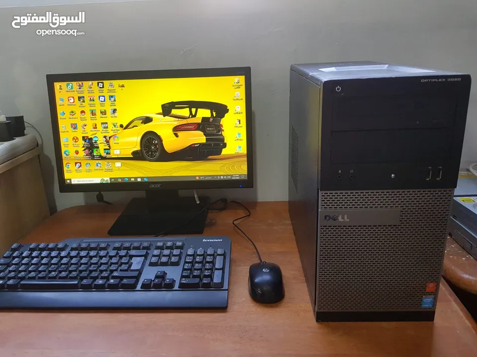 كمبيوتر PC Dell OPTIPLEX 3020 ssd