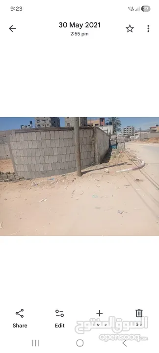 441 متر ارض طابو للبيع في الكرامة غزة