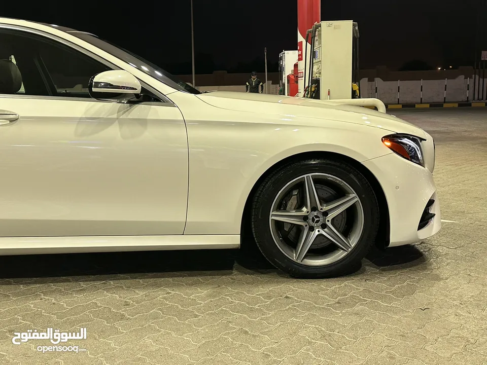 مرسيدس E300 مديل 2017 بنوراما فول ابشن AMG اصل من داخل بني وكاله