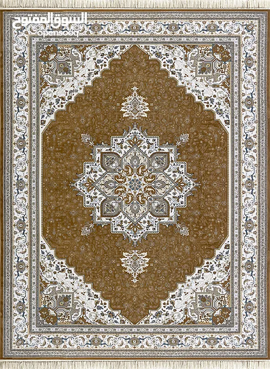 persian machine-made carpet with 1500 Reeds and a density of 4500 with various designs and the best