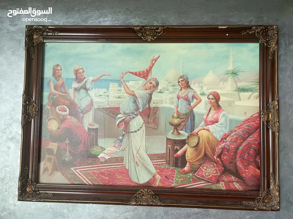 لوحات فنية للثقافة المغربية الجبلية الاصيلة